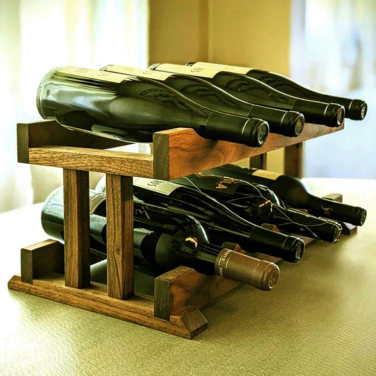 Полка для вина настольная Ламорада Латте (Впс-010116)