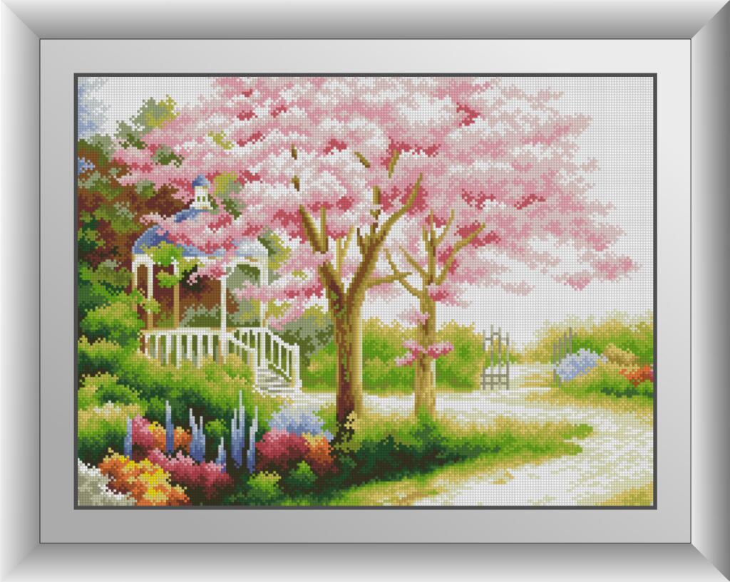 Алмазная мозаика Dream Art Весенний сад 41x55 см (DA.30452)
