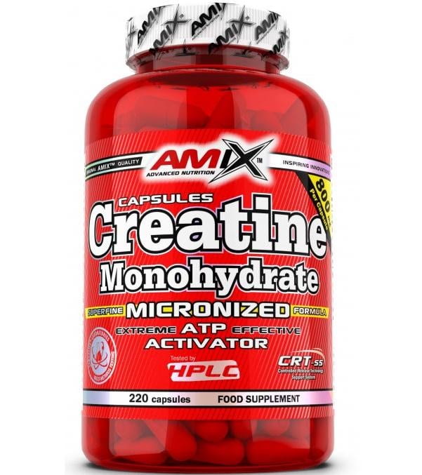 Креатин моногидрат Amix Nutrition Creatine Monohydrate 800 мг 220 Caps