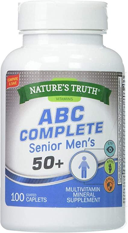 Витамины ABC Complete Senior Men's 50 100 капсул