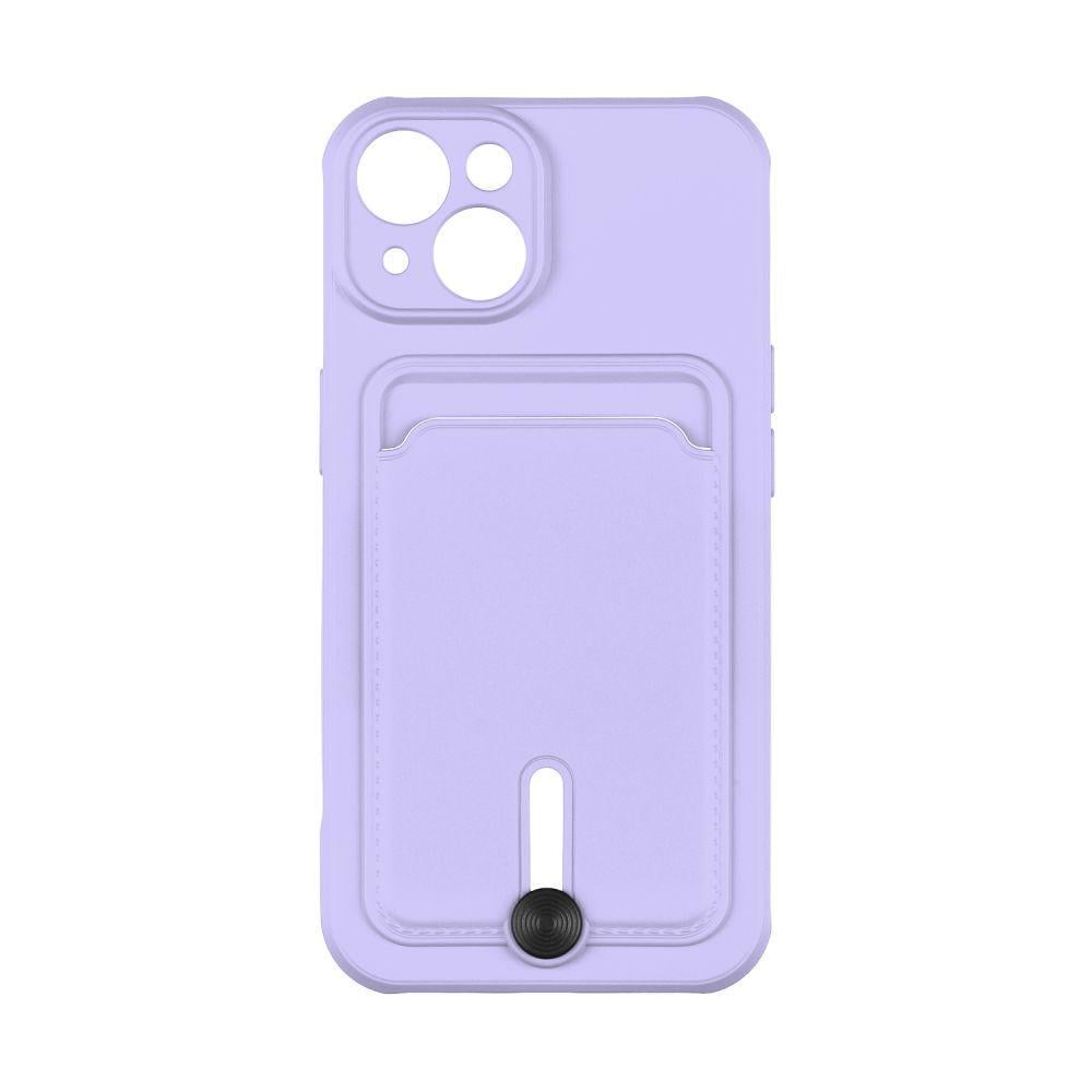 Чохол Epik Colorfull Pocket Card з кишенею для карт для iPhone 14 Elegant Purple