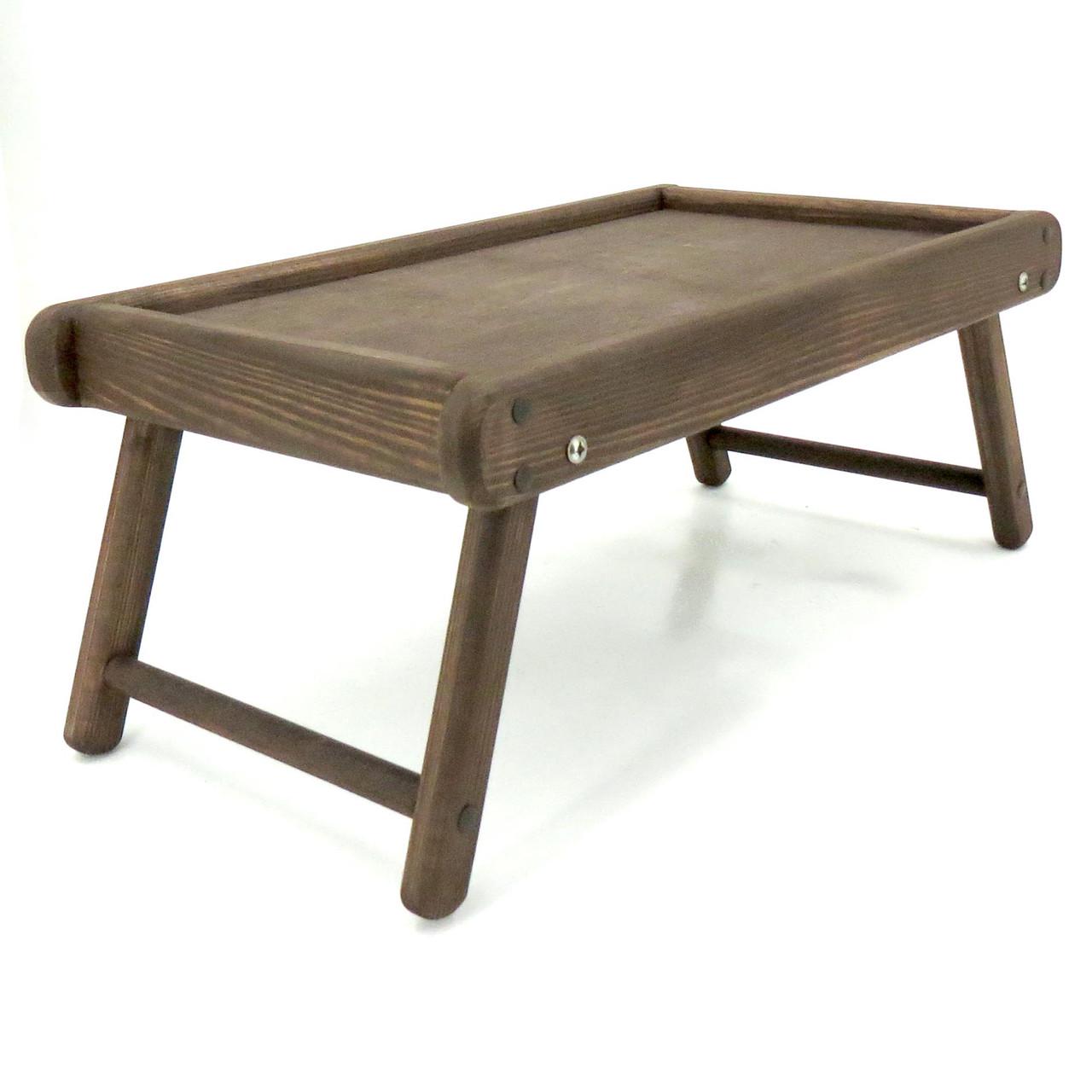 Столик-поднос для завтрака из дерева Небраска Мокко (СТП-002710)