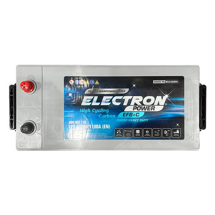 Аккумулятор автомобильный ELECTRON TRUCK SHD SMF EFB 6СТ-190Ah Аз 1100А EN (690002110) - фото 2
