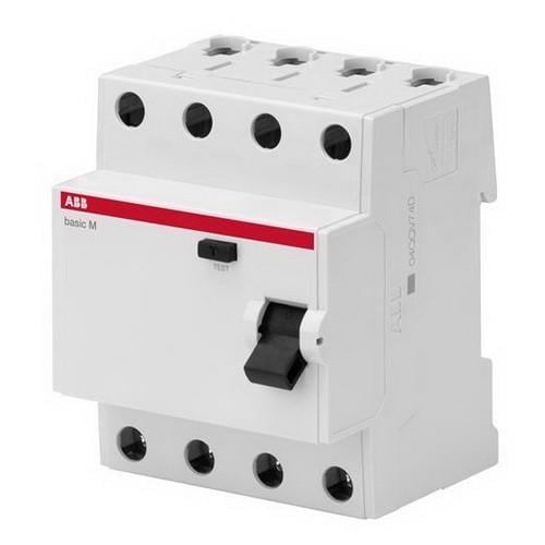 Дифреле ABB basic M 25А 30 мА 4P 4,5 кА (2CSF604041R1250)