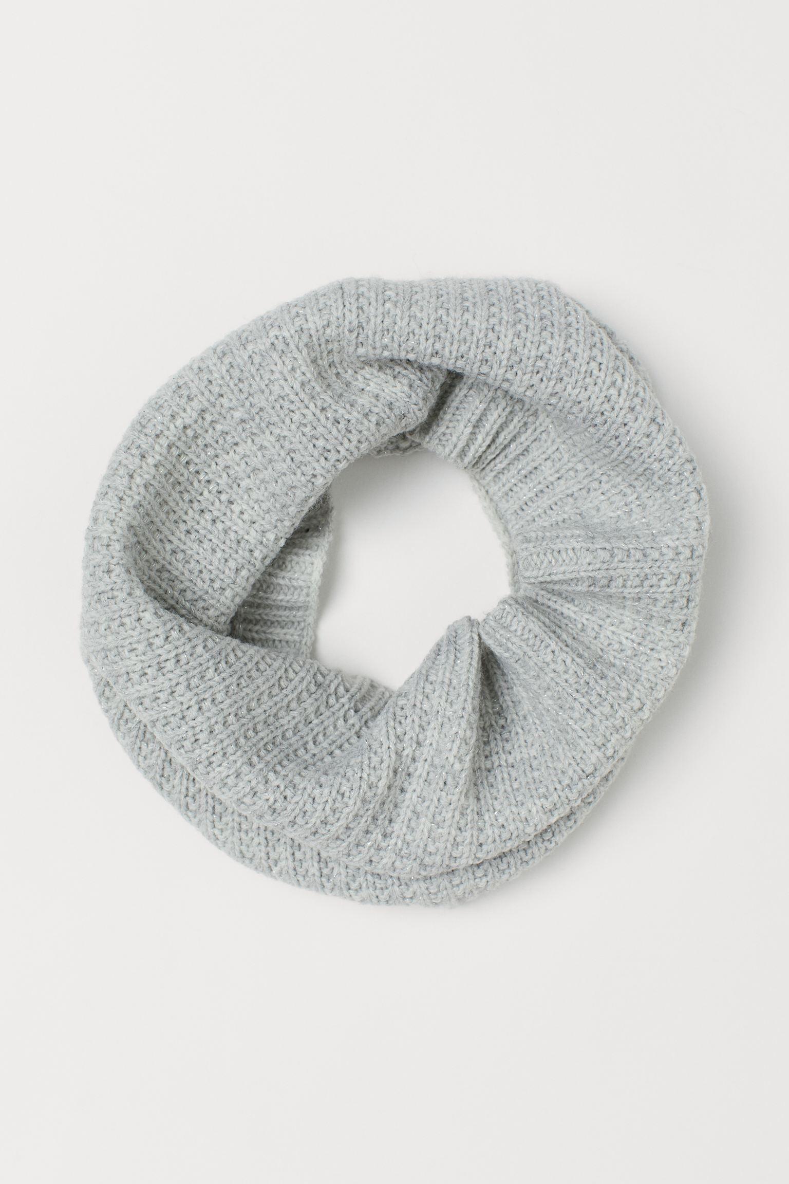 Шарф труба H&M 25x55 Светло-серый (4107399830)