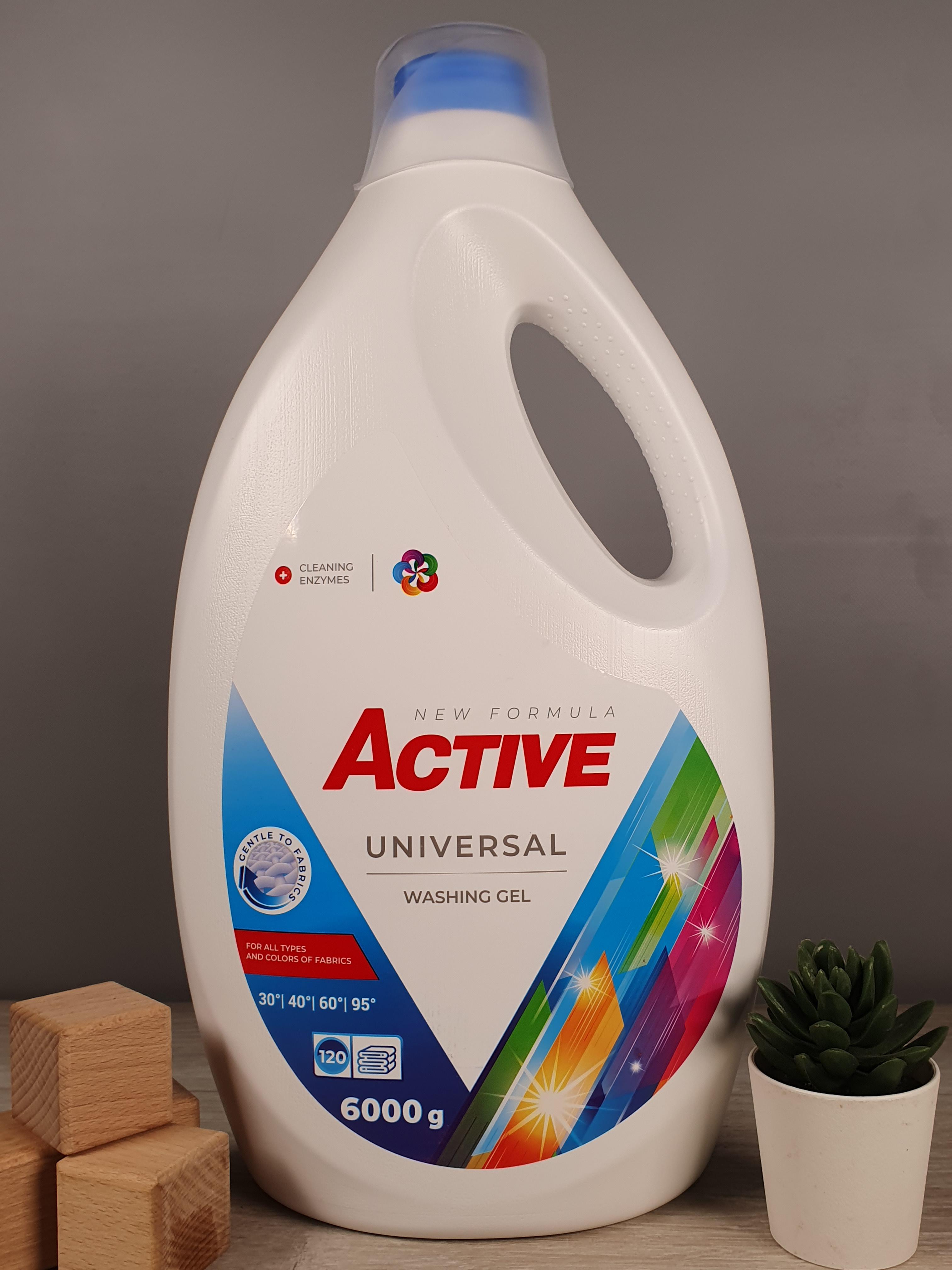 Гель для стирки Active Universal 6 л 120 стирок (13461402)