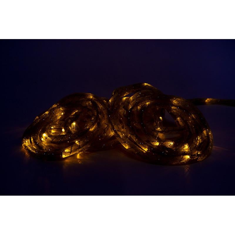 Гирлянда рыбки 5 м 80LED желтый IP44 (040759)