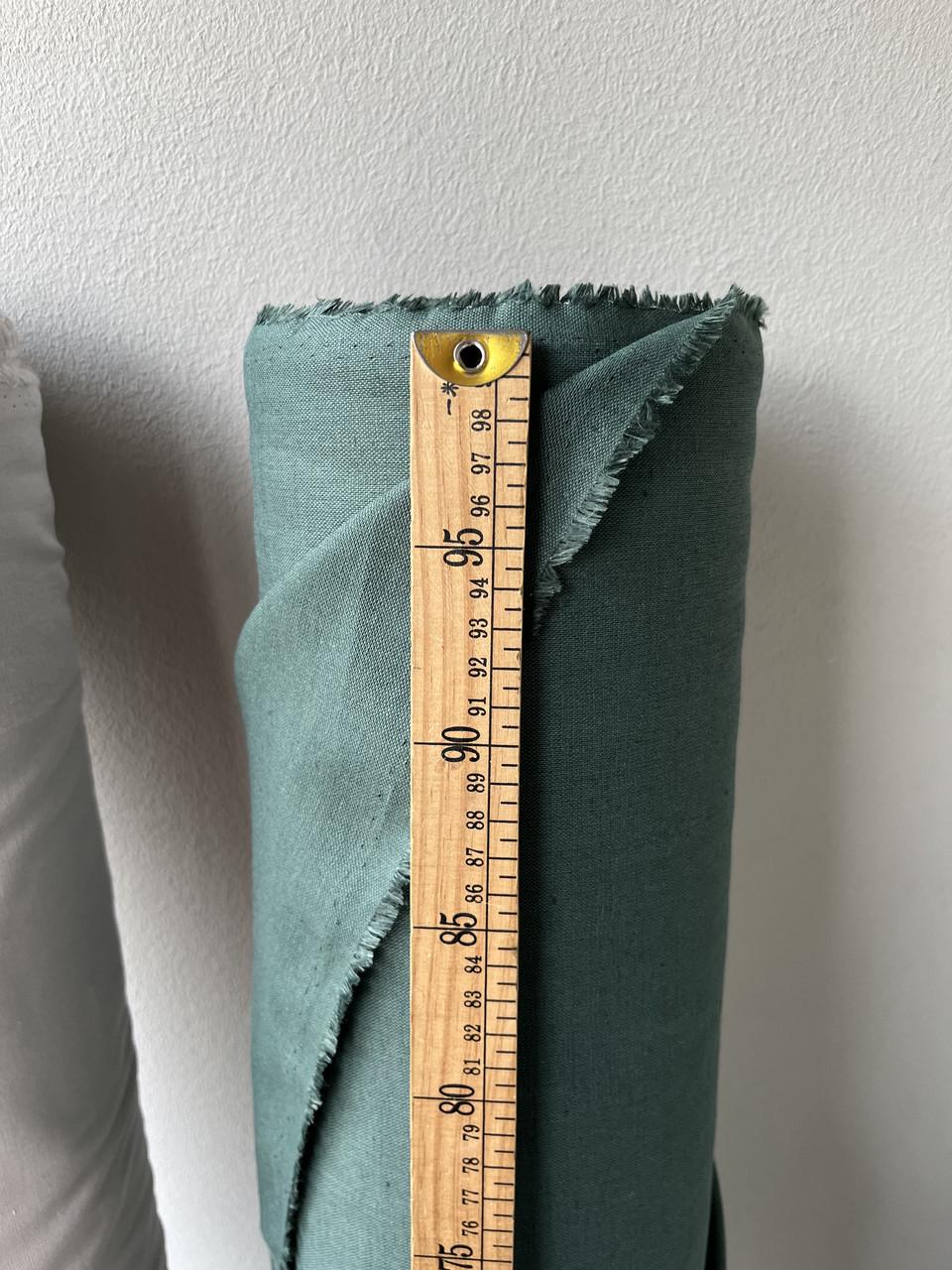 Ткань LINEN PLUS 52% льна и 48% хлопка 143 см 547 Зеленый - фото 3 Ткань LINEN PLUS 52% льна и 48% хлопка 143 см 547 Зеленый - фото 3