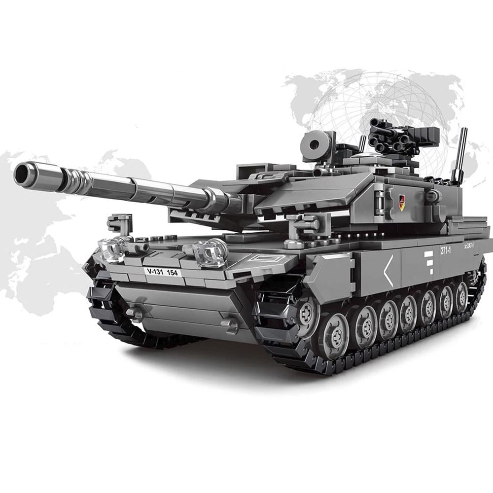 Конструктор танк KB 183 Leopard 2A7 898 диталей (1012-258-02)