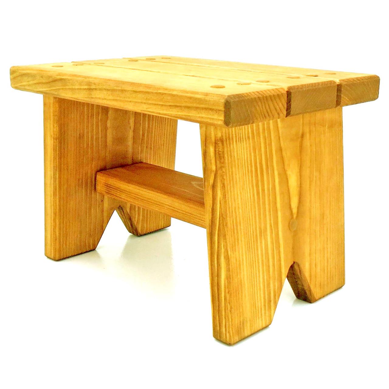 Стульчик из дерева Стрый Карри (ТАБ-001903)