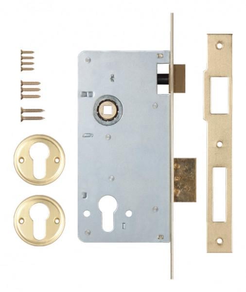 Замок врезной KALE 152-R B 60 мм Никель (152R-60)