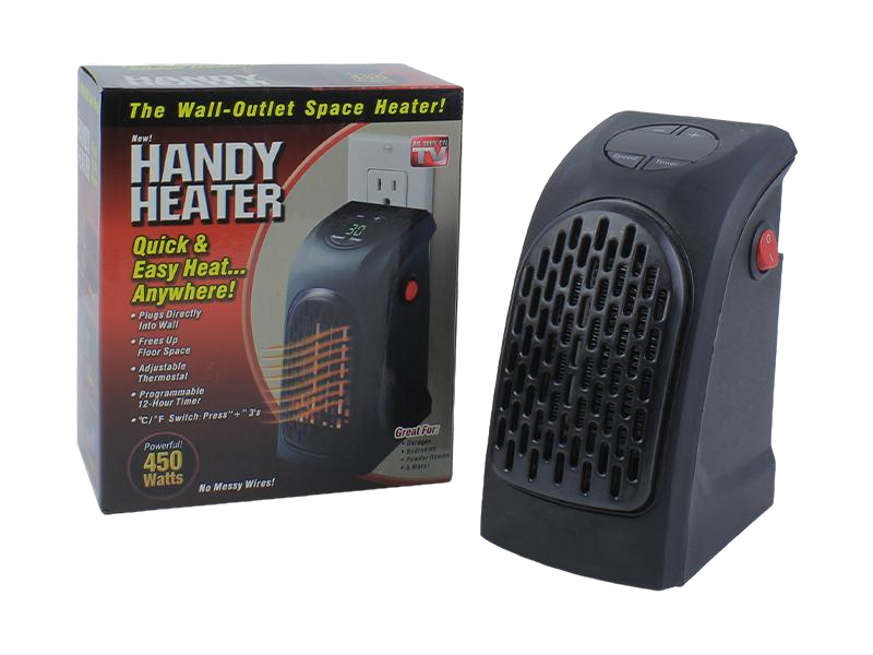 Портативный мини электрообогреватель Handy Heater 450W