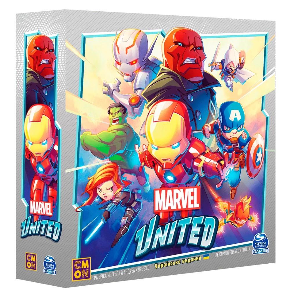 Настольная игра Marvel United. Украинское издание (23376658)