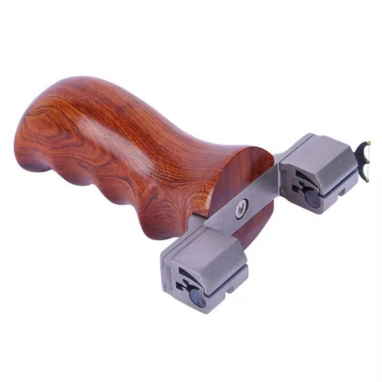 Рогатка ударна з ручкою SFU Nice Wood для полювання та спортивної стрільби з натурального дерева (0036) - фото 2