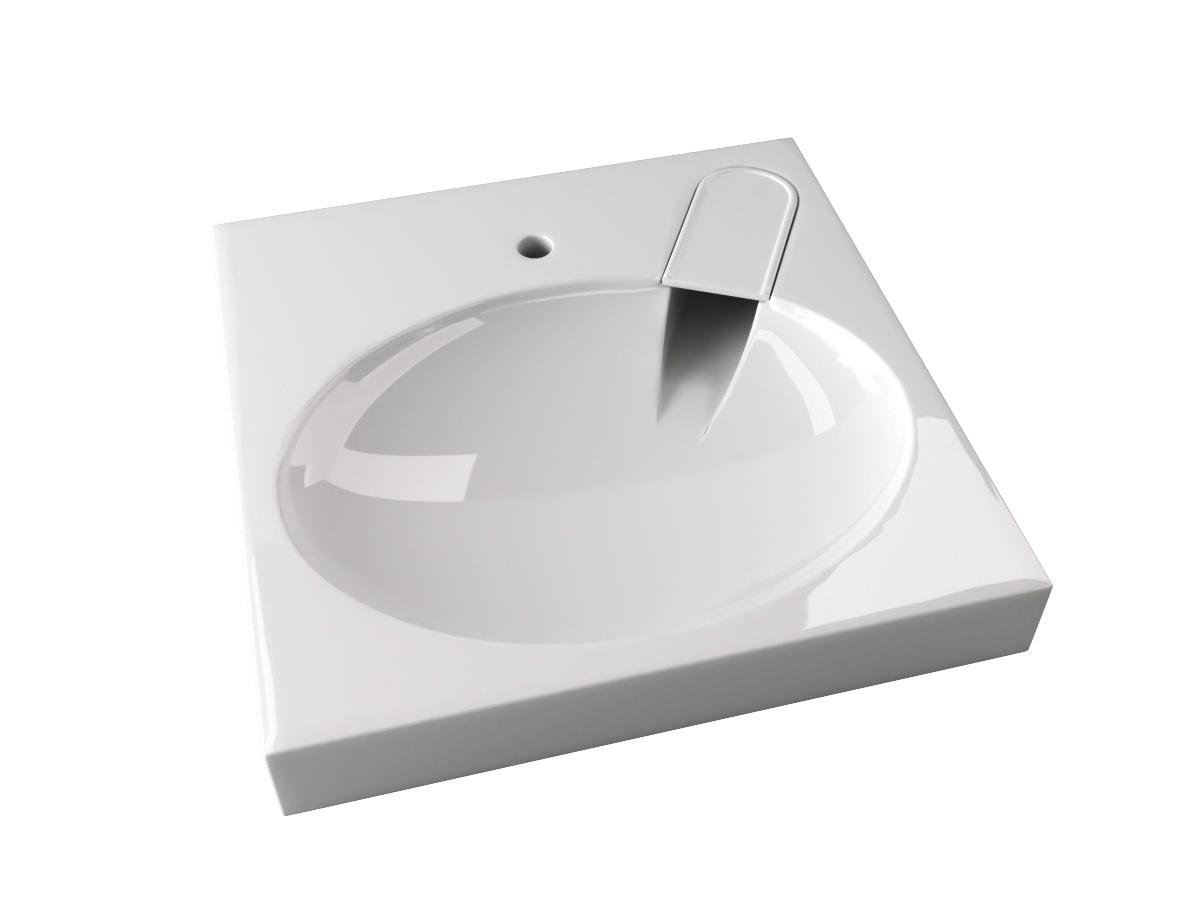 Умивальник для пральної машини акриловий Redokss San OCEAN 60х60 см - фото 3 Умивальник для пральної машини акриловий Redokss San OCEAN 60х60 см - фото 3