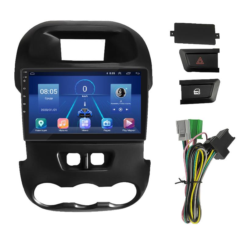 Штатная магнитола 9" Lesko для Ford Ranger III 2011-2015 2/32Gb/ 4G/ Wi-Fi GPS Premium Форд Штатная магнитола 9" Lesko для Ford Ranger III 2011-2015 2/32Gb/ 4G/ Wi-Fi GPS Premium Форд