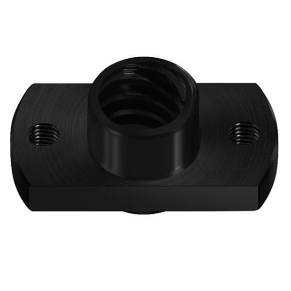 Гайка T8 для ходового винта 4-западная Krok 8 мм POM пластик прямоугольная