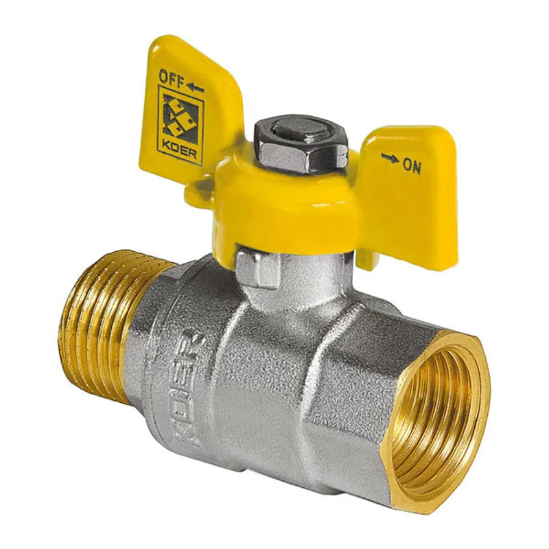 Кран шаровой KOER KR.218.G 1" ГШМ ГАЗ (KR0096)