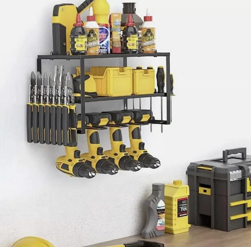 Організатор настінний для інструментів MZY ToolRack MZY-858 Чорний (30636116) Організатор настінний для інструментів MZY ToolRack MZY-858 Чорний (30636116)