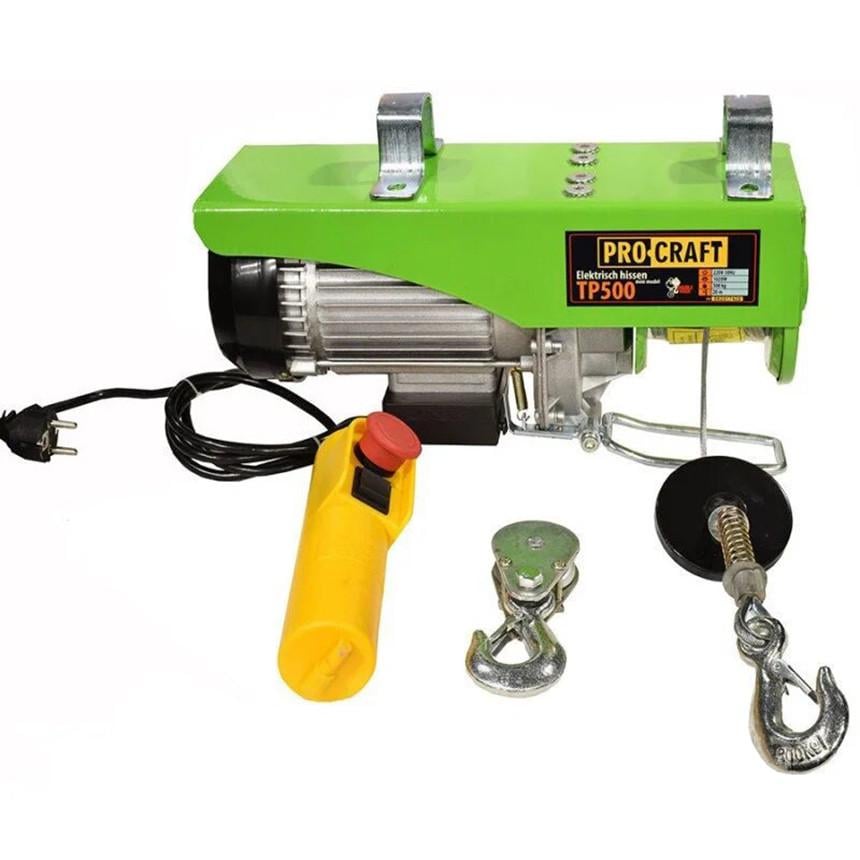 Підйомник електричний Procraft TP500 500 кг 1020 Вт 20 м (2523546902)