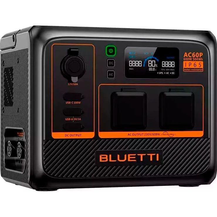 Зарядная станция BLUETTI Portable AC60P 600W (103042) - фото 2 Зарядная станция BLUETTI Portable AC60P 600W (103042) - фото 2