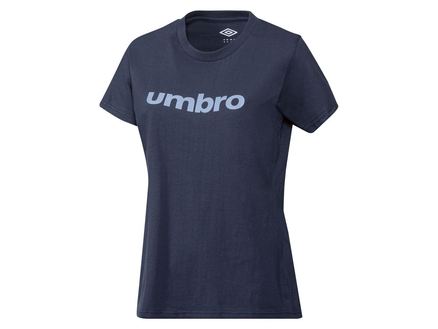 Футболка жіноча з принтом Umbro 401118_2107 XL Темно-синій (73727)
