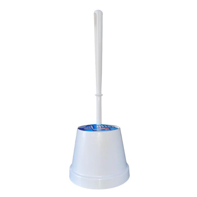 Йоржик для унітаза SPONTEX з колбою 39x10 см Білий (S65010)