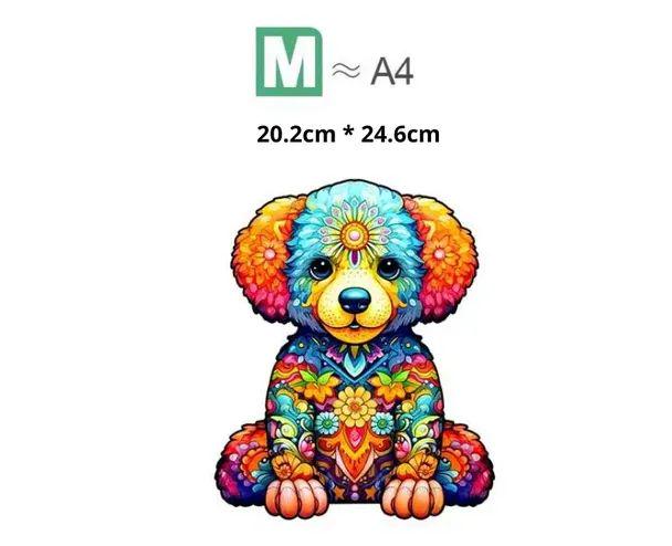 Пазлы деревянные щенки А4 (354) - фото 4 Пазлы деревянные щенки А4 (354) - фото 4