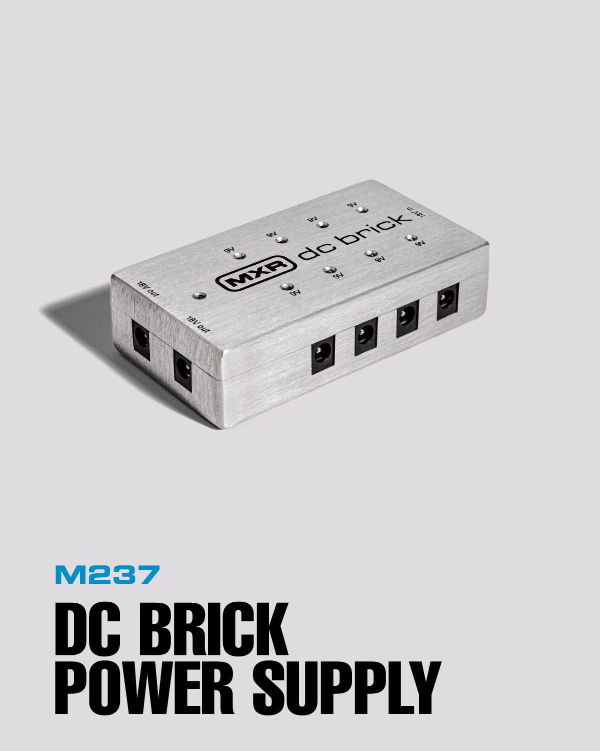 Блок питания для гитарных педалей MXR M237EU DC Brick - фото 7 Блок питания для гитарных педалей MXR M237EU DC Brick - фото 7