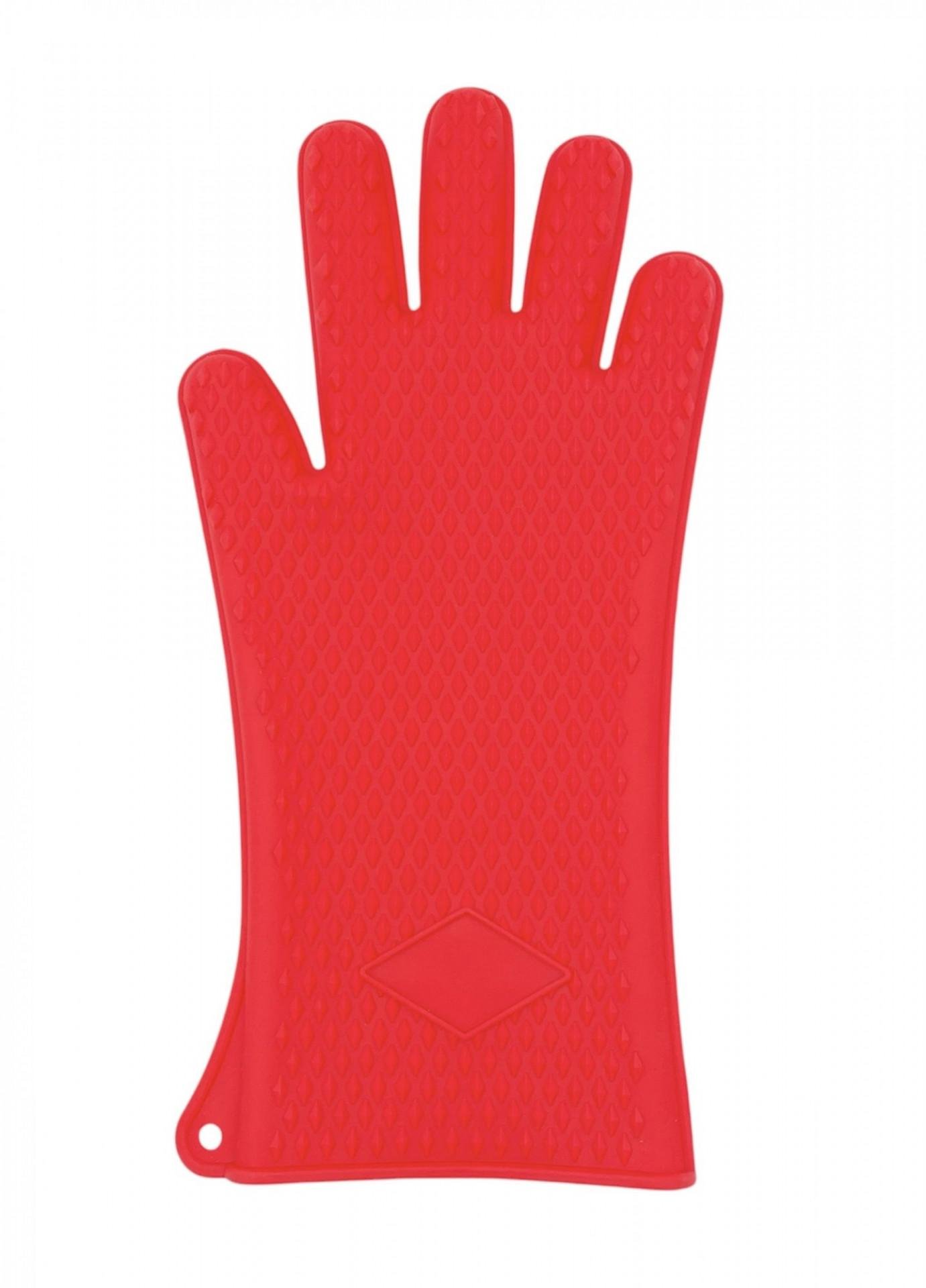 Перчатка для горячего силиконовая 40х16 см One Chef большая Красный (52993)
