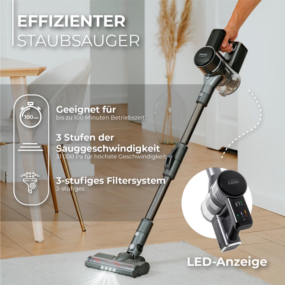 Пилосос акумуляторний Camry CR7063 PRO LED (6660) - фото 23