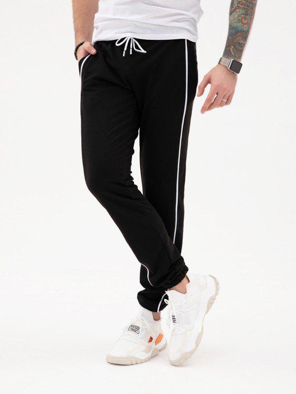 Спортивные штаны мужские ISSA Plus XL Черный (SG-12)