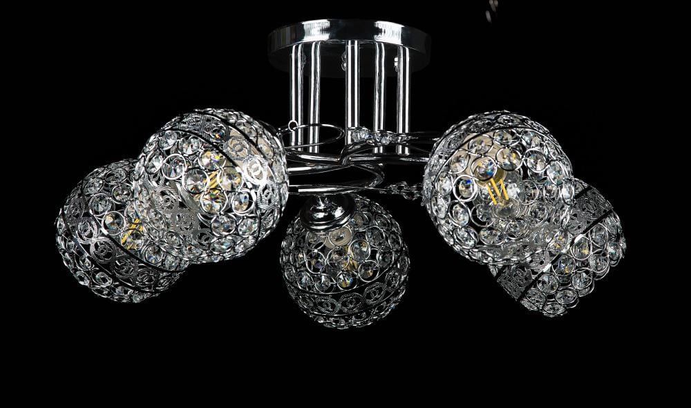 Люстра з плафонами Ray L7303B/5 CR (30396951)