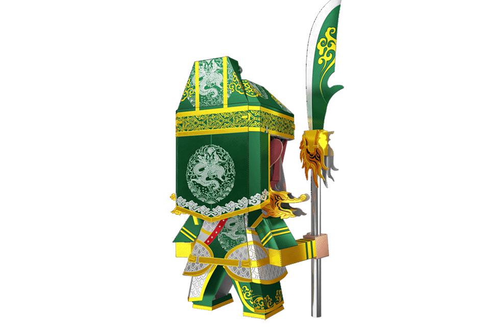 Конструктор Piececool Lagsse'guan yu Q004 коллекционная модель - фото 4 Конструктор Piececool Lagsse'guan yu Q004 коллекционная модель - фото 4