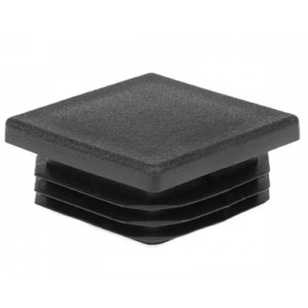 Заглушка для труби Termoplast внутрішня 40x40 мм пластик Чорний (ZG0767)