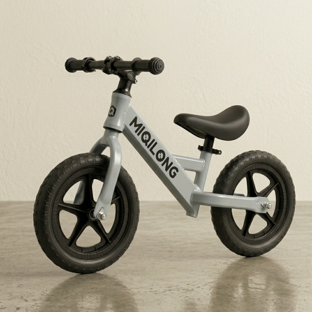 Биговел детский двухколесный без педалей Miqilong by 2E HP 12" 2-5 лет 80-120 см Оливковый (ZCY-HP12-OLIVE)