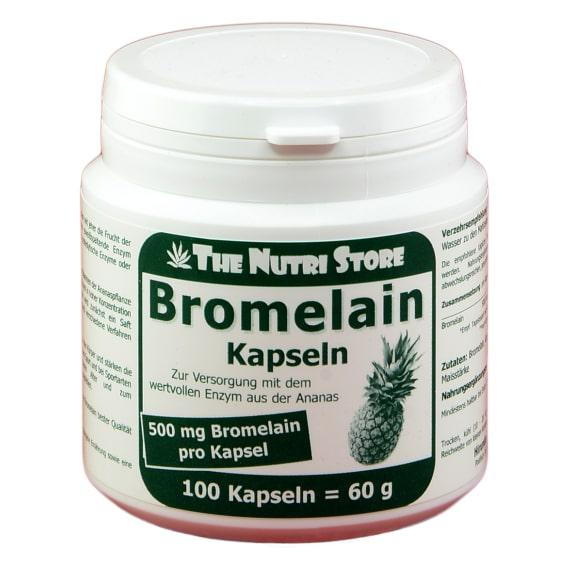 Бромелайн The Nutri Store Bromelain 500 мг 100 Caps (ФР-00000021)