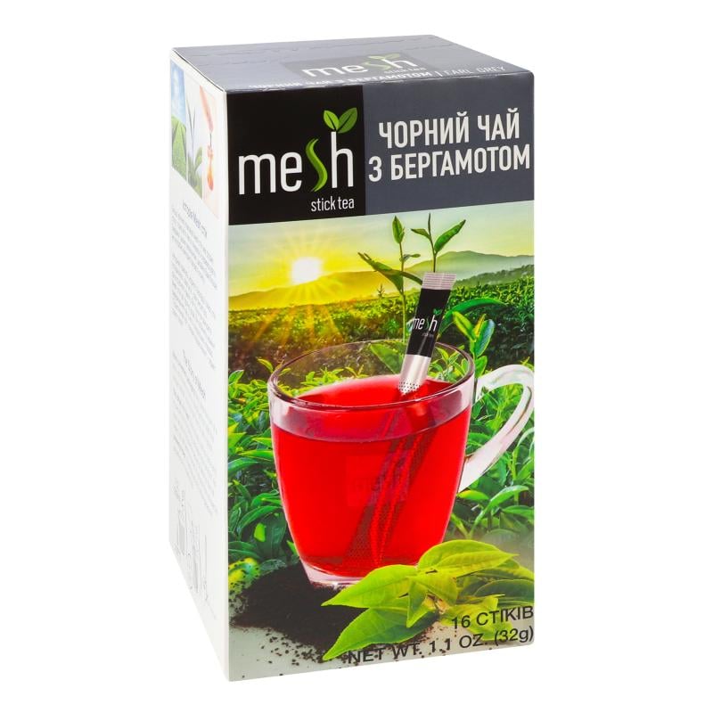 Чай черный MESH Stick Бергамот в стиках 2 г 16 шт. (50421)