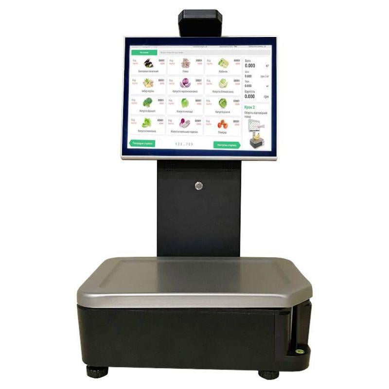 Весы с печатью этикеток Днепровес (ВТД-ВС-2)