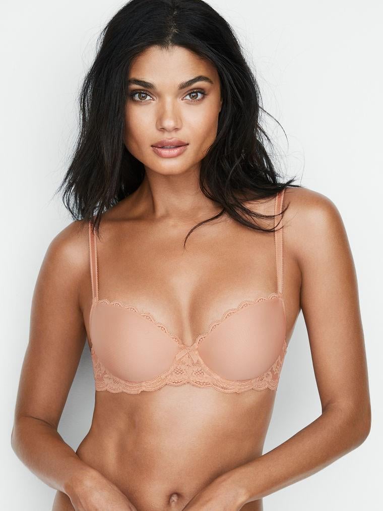 Бюстгальтер Victoria's Secret 325-178 формована чашка 80DD Бежевий (1-119)