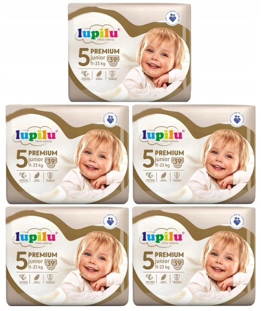 Підгузки дитячі Lupilu Premium Junior 5 11-23 кг 195 шт. (42996221)