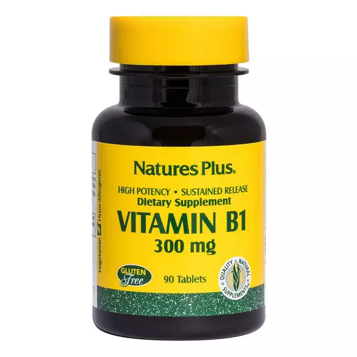 Вітамін В1 Nature's Plus Тіамін 300 мг 90 таблеток (NTP1605)