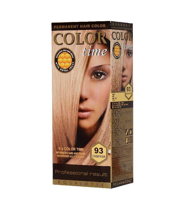 Краска для волос Color Time 93 Шампанское Краска для волос Color Time 93 Шампанское