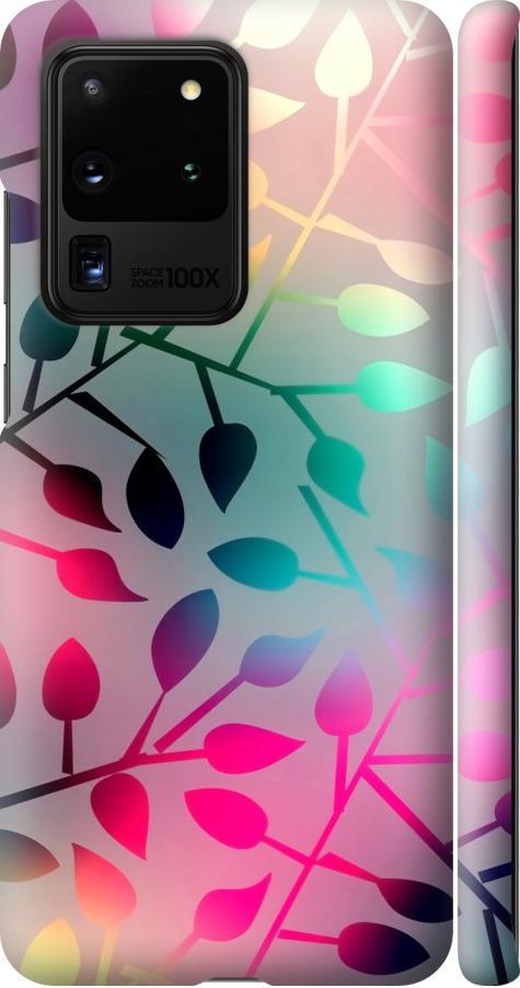 Чехол на Samsung Galaxy S20 Ultra Листья (2235m-1831-42517)