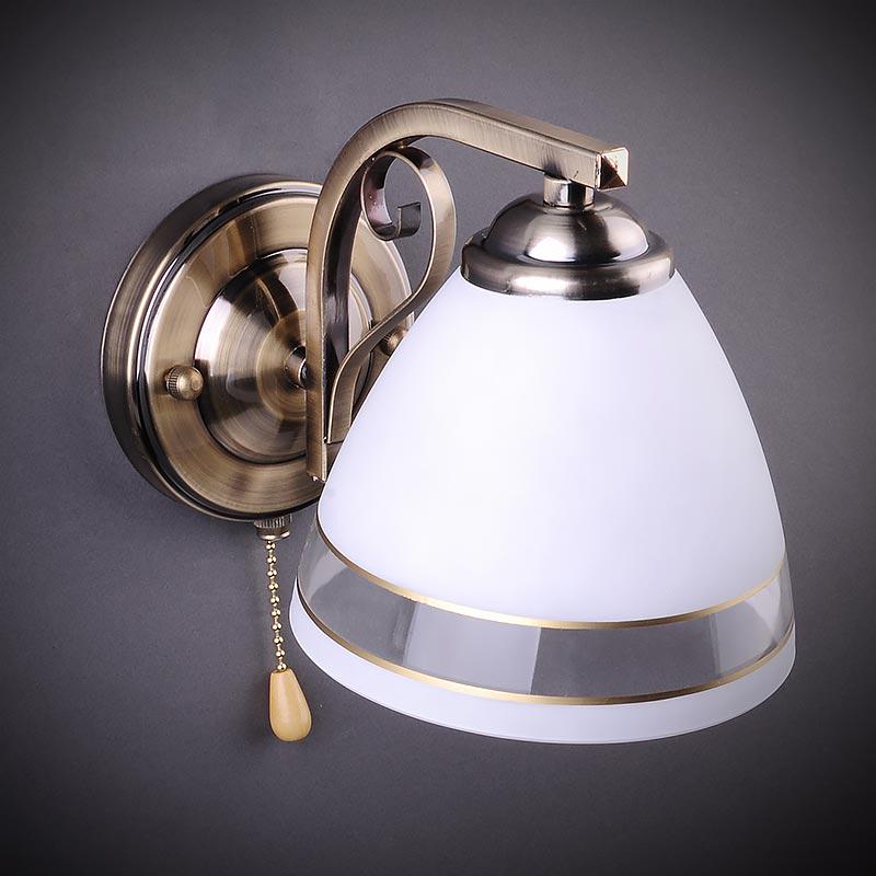 Бра настенное Light House DL-17245/1W   Бронзовый