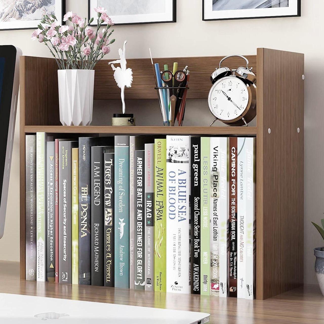 Полка книжная настольная из дерева Оролан Корица (КПА-017933)