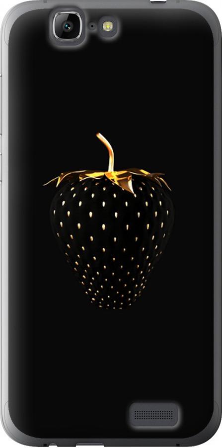 Чехол на Huawei Ascend G7 Черная клубника (3585u-147-42517)