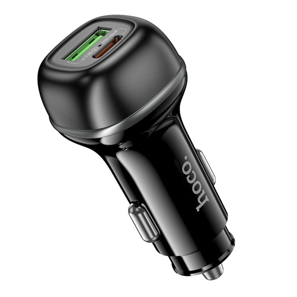 Зарядний пристрій автомобільний Hoco Z58A 1USB/1USB-C QC/PD48W (28211759) - фото 6