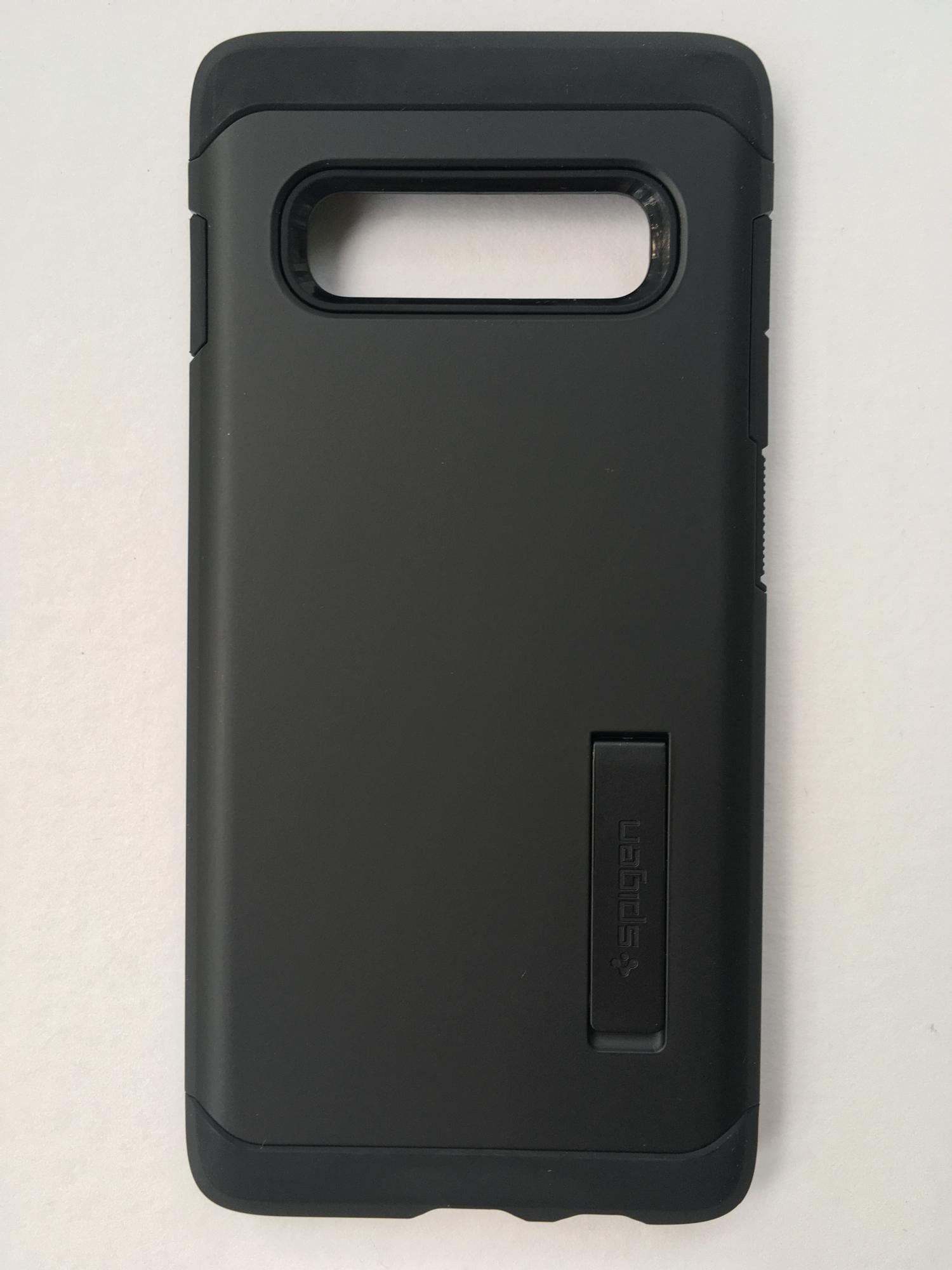 Чехол противоударный с подставкой Spigen Tough Armor 606CS25770 для Samsung Galaxy S10 Plus (6.4") Black