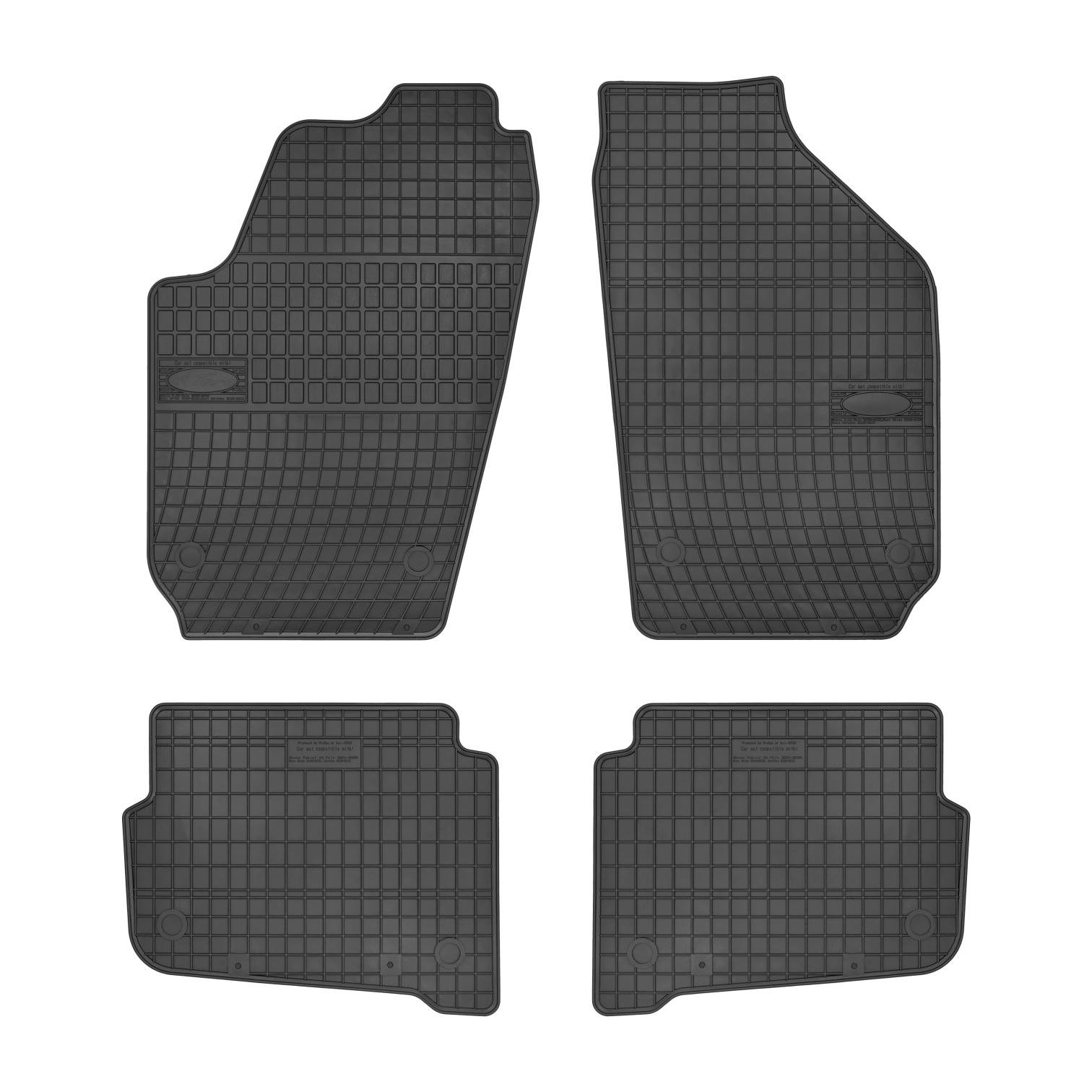 Коврики Frogum Seat Ibiza III від 2002-2008 в салон гумові (015) - фото 1